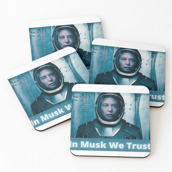 Item preview, In Elon Musk We Trust designed and sold by WallStreet Arts.