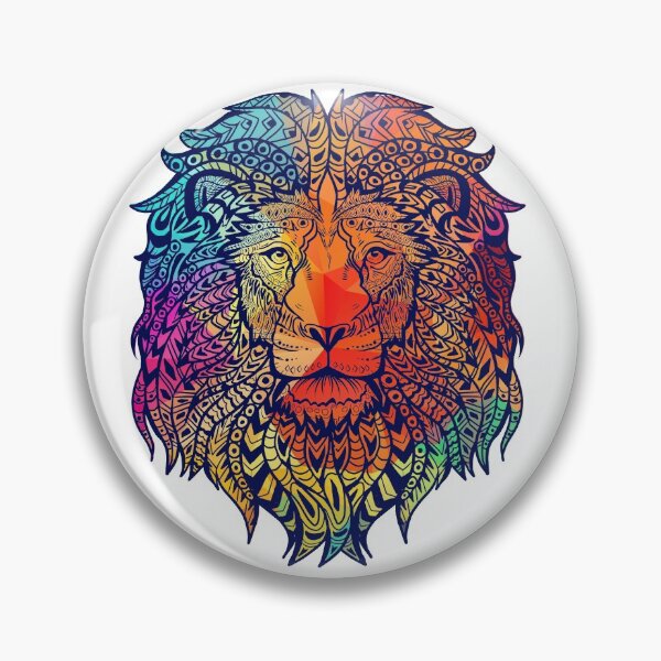 Item preview, Mandala Boho Style Lion. designed and sold by freeArt10.