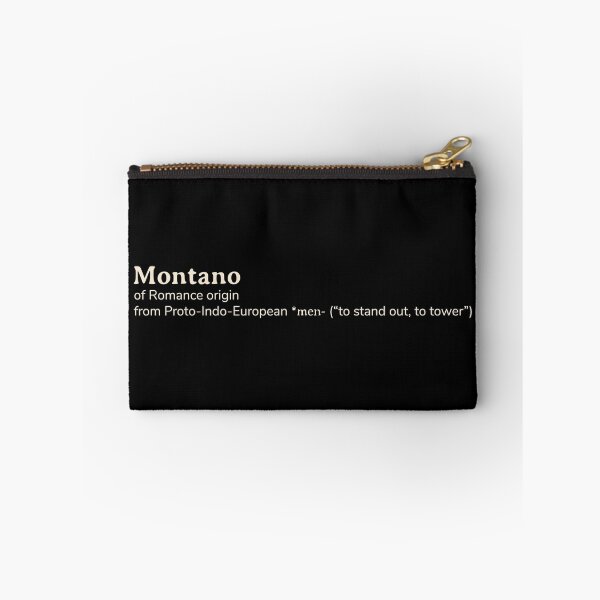 Item preview, Montano name etymology designed and sold by YourNameStory.