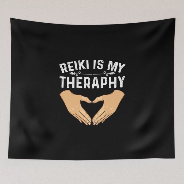 Item preview, Reiki Is My Theraphy Reiki Healer Reiki Healing Energy designed and sold by Nessshirts.
