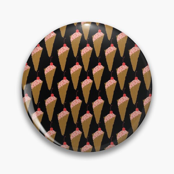 Item preview, Strawberry Ice Cream Dreams - Black designed and sold by Erin Bresnahan.