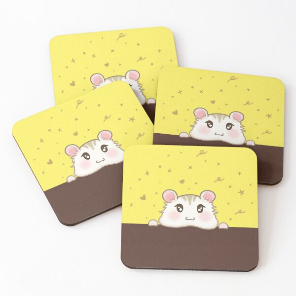 Item preview, Cute chubby hamster peeping at you designed and sold by Shalu  Elysian.