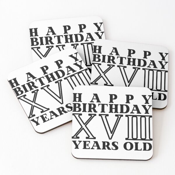 Item preview, Happy birthday 18 Years old designed and sold by TThousand.