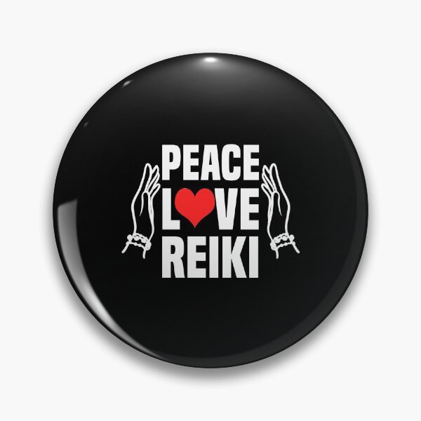 Item preview, Peace Love Reiki Meditation Spiritual Reiki Practitioners designed and sold by Nessshirts.