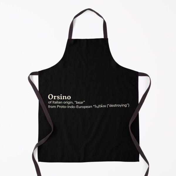 Item preview, Orsino name etymology designed and sold by YourNameStory.