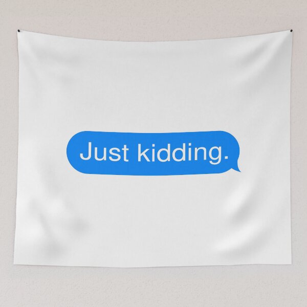 Item preview, Just kidding designed and sold by Magdy Store.