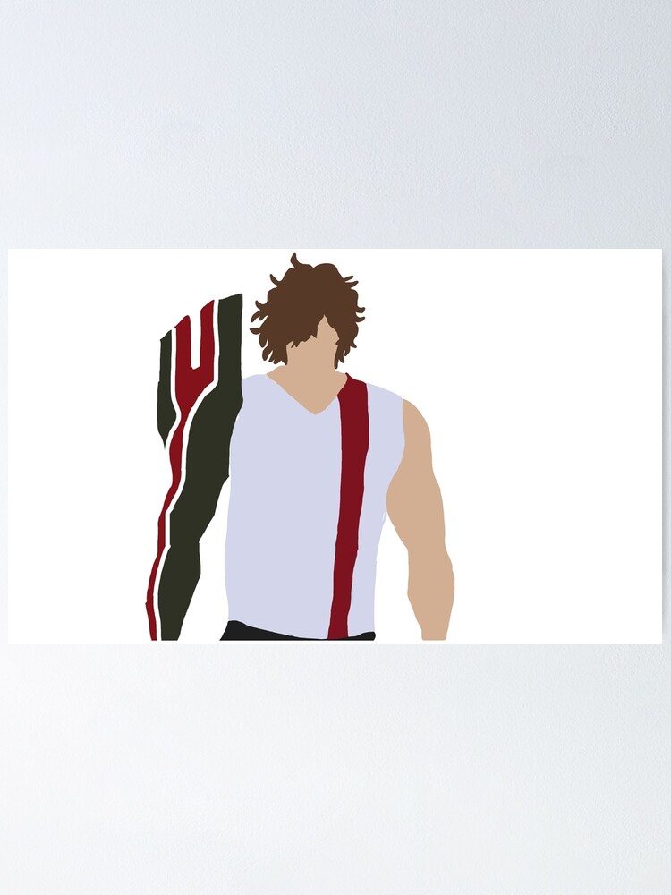 "Chad from Bleach with his super strength arm" Poster by artsymarket