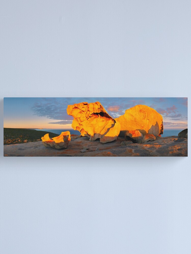 Alternate view of Remarkable Rocks Sunset, Kangaroo Island, South Australia Canvas Print