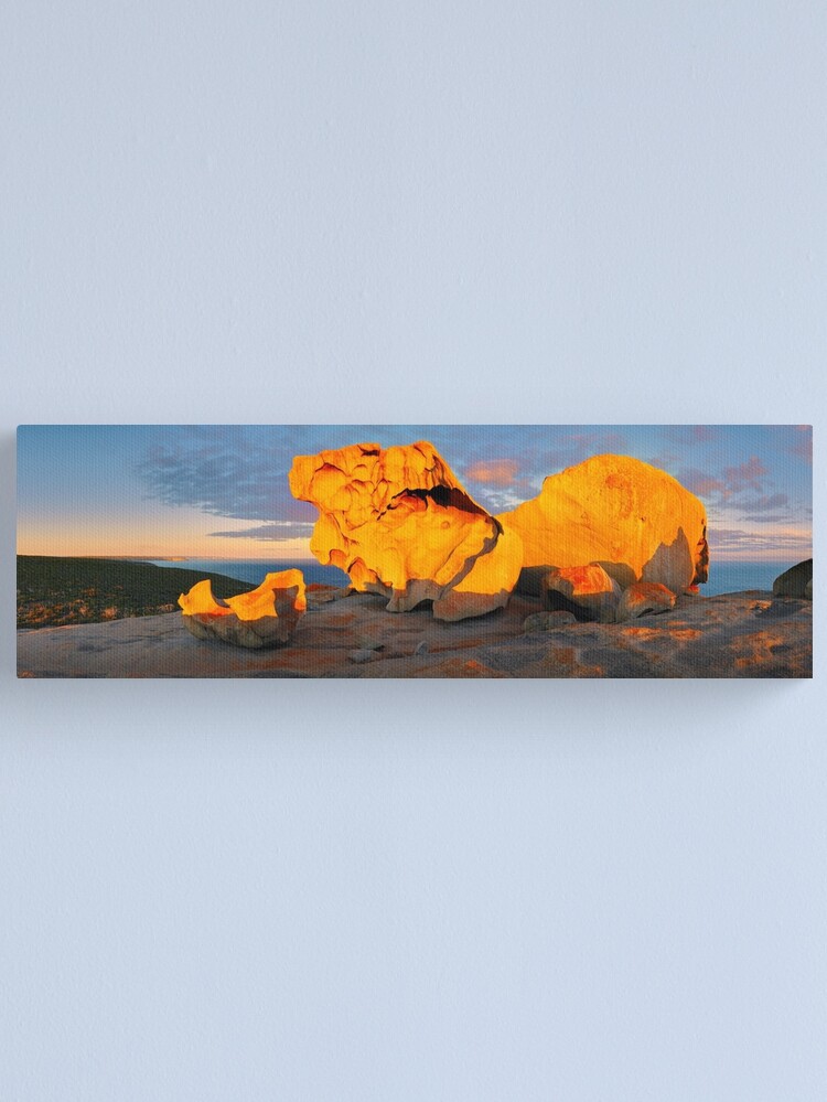 Alternate view of Remarkable Rocks Sunset, Kangaroo Island, South Australia Canvas Print
