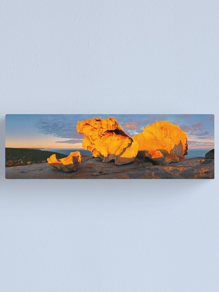 Alternate view of Remarkable Rocks Sunset, Kangaroo Island, South Australia Canvas Print