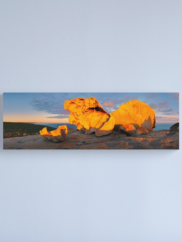 Alternate view of Remarkable Rocks Sunset, Kangaroo Island, South Australia Canvas Print