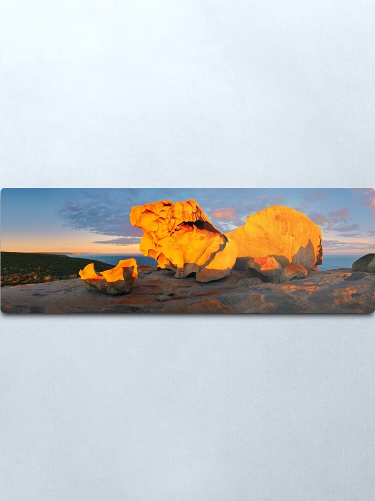 Alternate view of Remarkable Rocks Sunset, Kangaroo Island, South Australia Metal Print