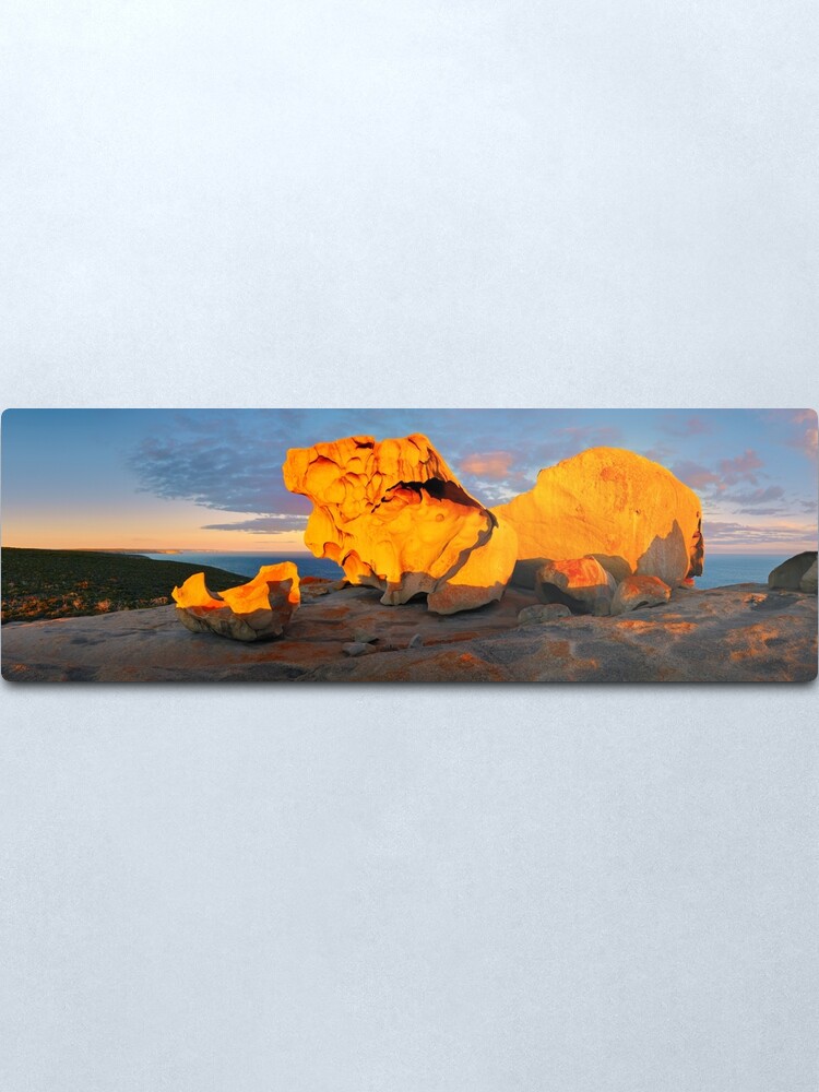 Alternate view of Remarkable Rocks Sunset, Kangaroo Island, South Australia Metal Print