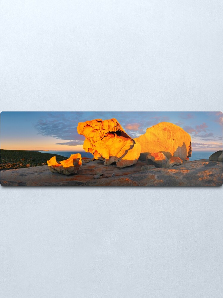 Alternate view of Remarkable Rocks Sunset, Kangaroo Island, South Australia Metal Print