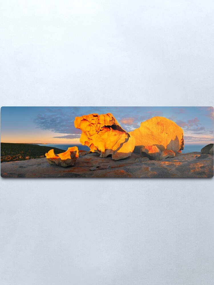 Alternate view of Remarkable Rocks Sunset, Kangaroo Island, South Australia Metal Print