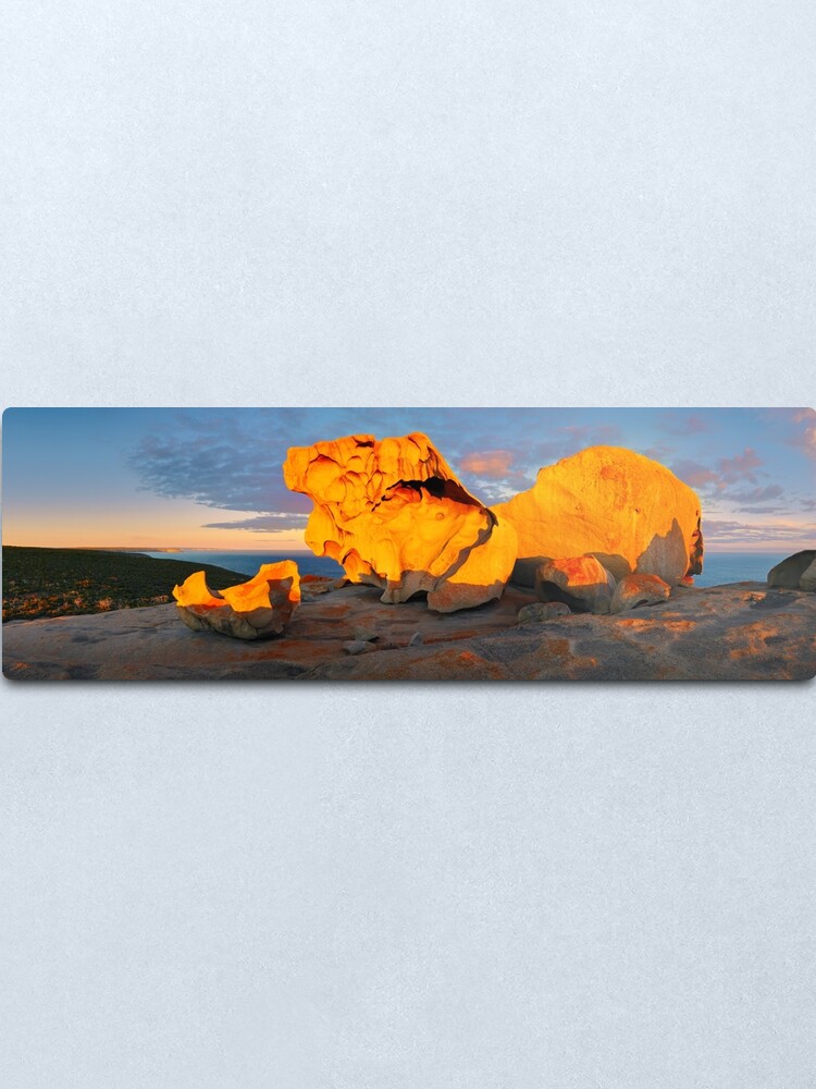 Alternate view of Remarkable Rocks Sunset, Kangaroo Island, South Australia Metal Print