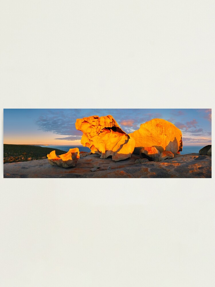 Alternate view of Remarkable Rocks Sunset, Kangaroo Island, South Australia Photographic Print