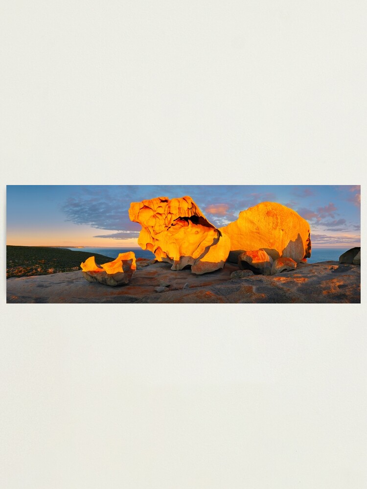 Alternate view of Remarkable Rocks Sunset, Kangaroo Island, South Australia Photographic Print