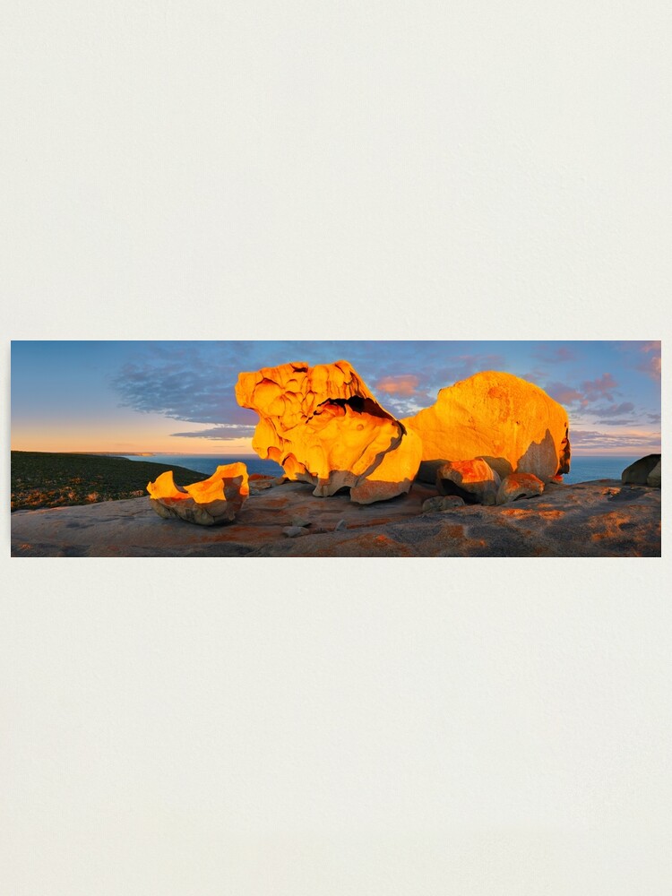 Alternate view of Remarkable Rocks Sunset, Kangaroo Island, South Australia Photographic Print