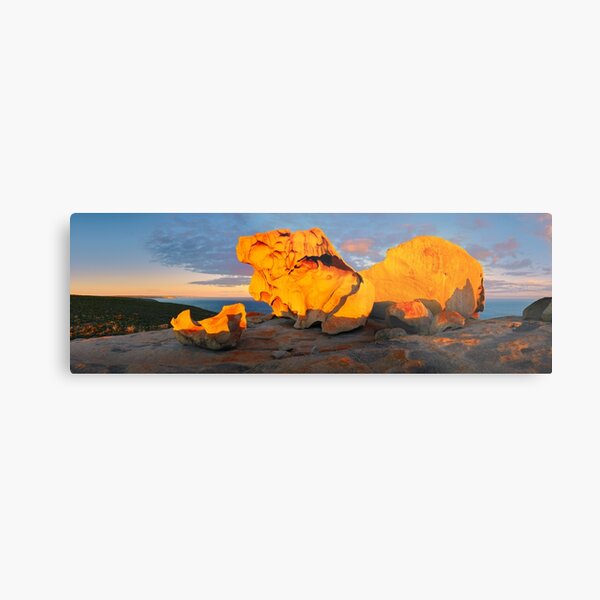 Remarkable Rocks Sunset, Kangaroo Island, South Australia Metal Print