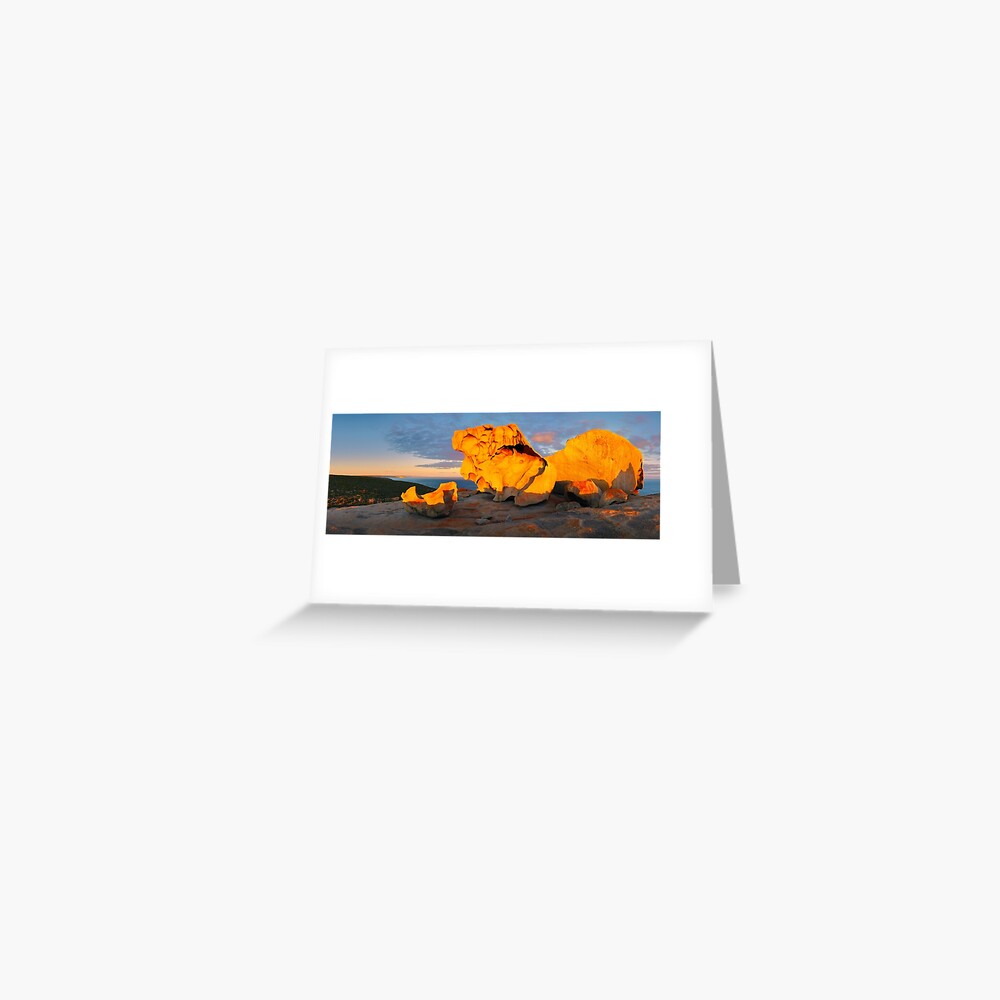 Remarkable Rocks Sunset, Kangaroo Island, South Australia Greeting Card