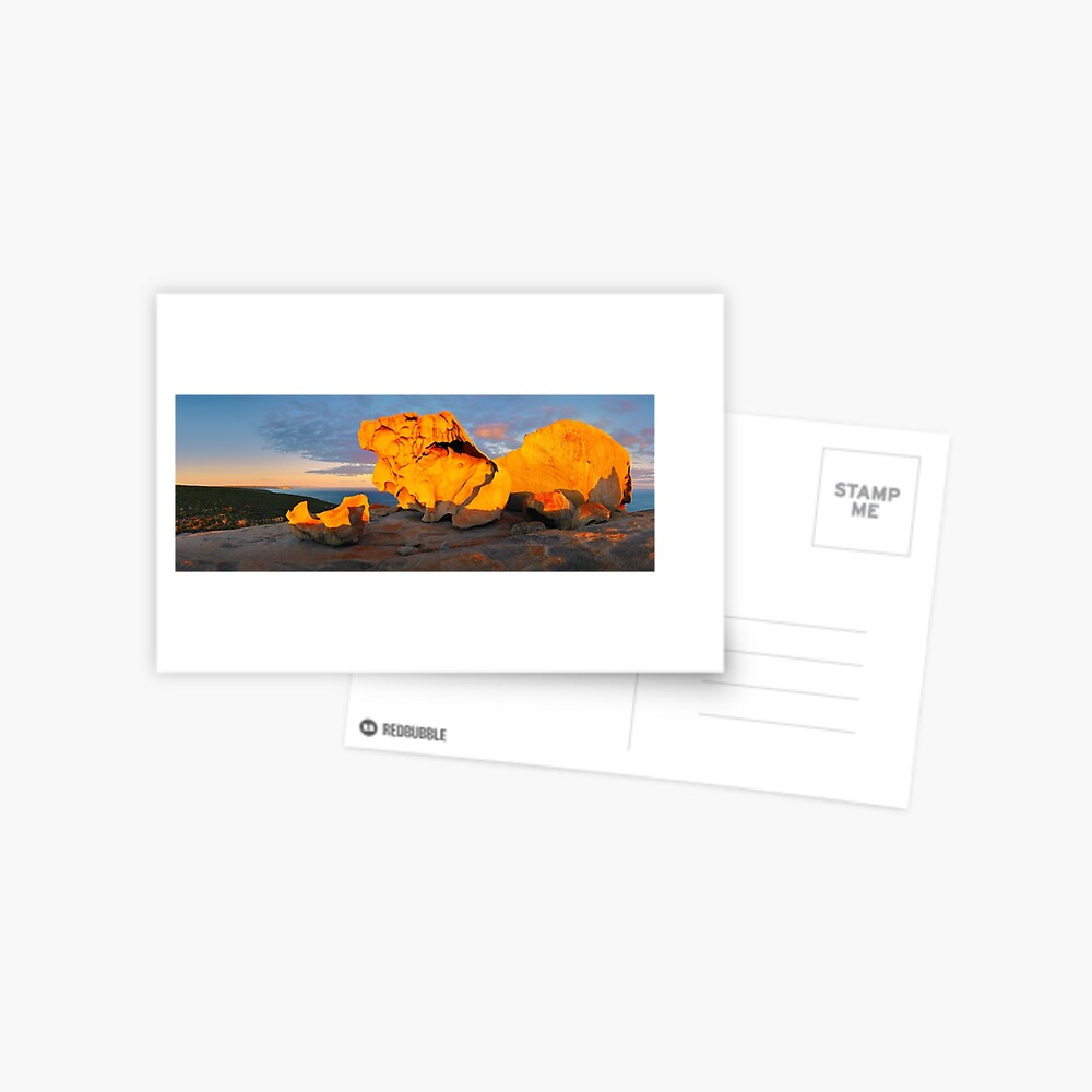 Remarkable Rocks Sunset, Kangaroo Island, South Australia Postcard