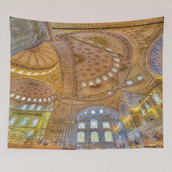 Item preview, Blue Mosque Istanbul Art  designed and sold by Londonimages.
