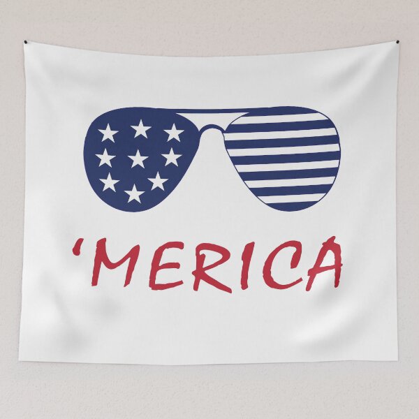 Item preview, Merica Sunglasses us flag july 4th design designed and sold by cartyourchoice.