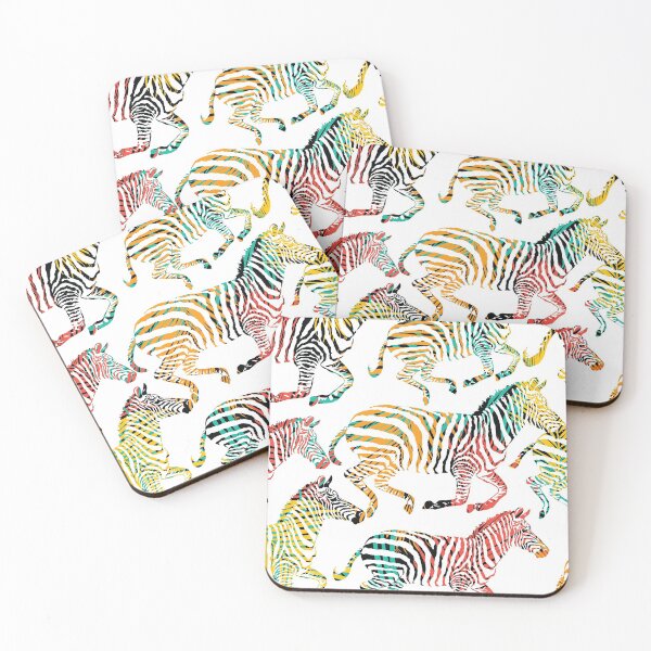 Item preview, Modern Colorful Zebra Inspired Pattern Style designed and sold by TeeColony.