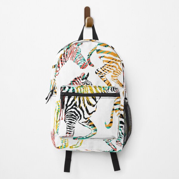 Artikelvorschau, Modern Colorful Zebra Inspired Pattern Style entworfen und verkauft von TeeColony.
