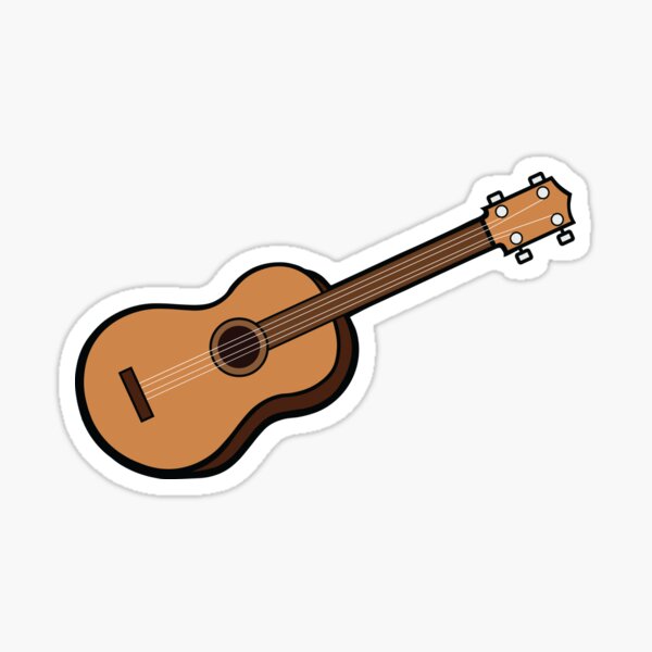 Autocollant de Uke Sticker