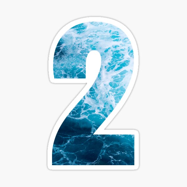 Item preview, Ocean Waves Number 2 designed and sold by LiveAndGlow.