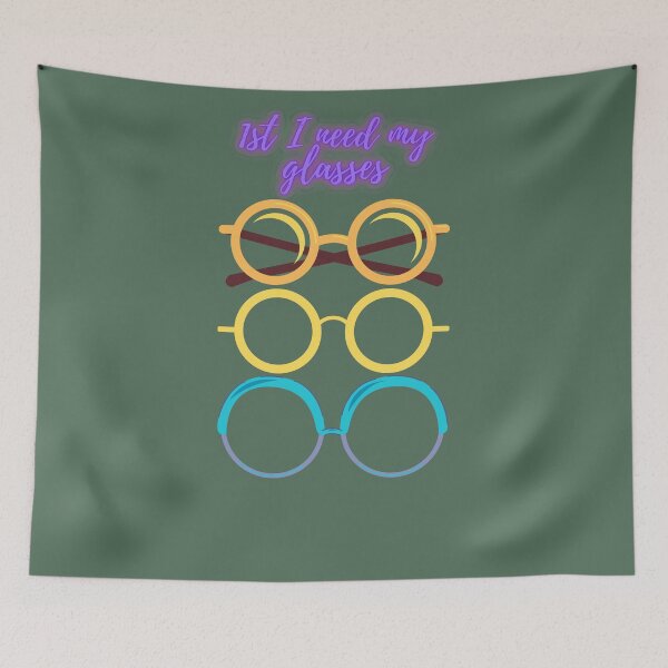 Item preview, 1st I need my Glasses designed and sold by myteebaq.