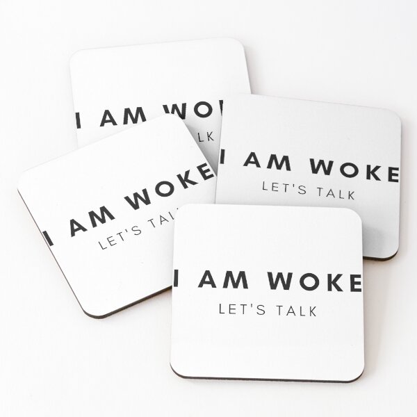 Item preview, I AM WOKE, LET'S TALK. We Are The Universe designed and sold by AlfaEcho.