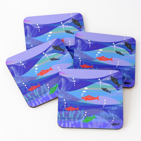 Item preview, Abstract fishes designed and sold by hvasilevshop.