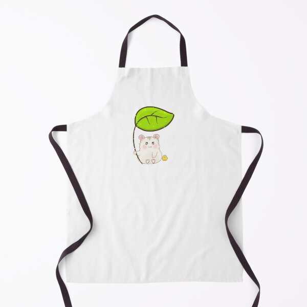 Item preview, Cute hamster and chick under a leaf designed and sold by Shalu Elysian.