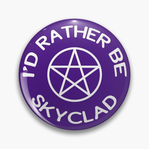 Item preview, I'd Rather Be Skyclad Cheeky Witch® designed and sold by cheekywitch.