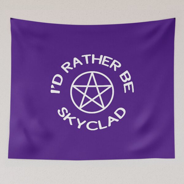 Item preview, I'd Rather Be Skyclad Cheeky Witch® designed and sold by cheekywitch.