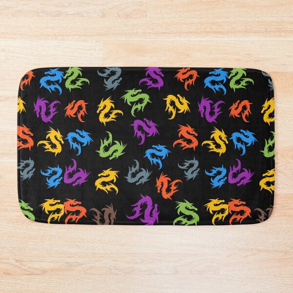 Item preview, WHIMSICAL COLORFUL CHINESE DRAGON PATTERN designed and sold by samArtline.