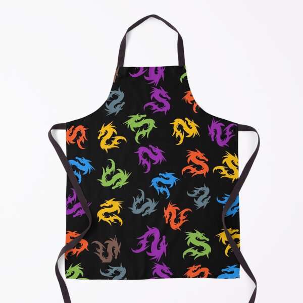 Item preview, WHIMSICAL COLORFUL CHINESE DRAGON PATTERN designed and sold by samArtline.