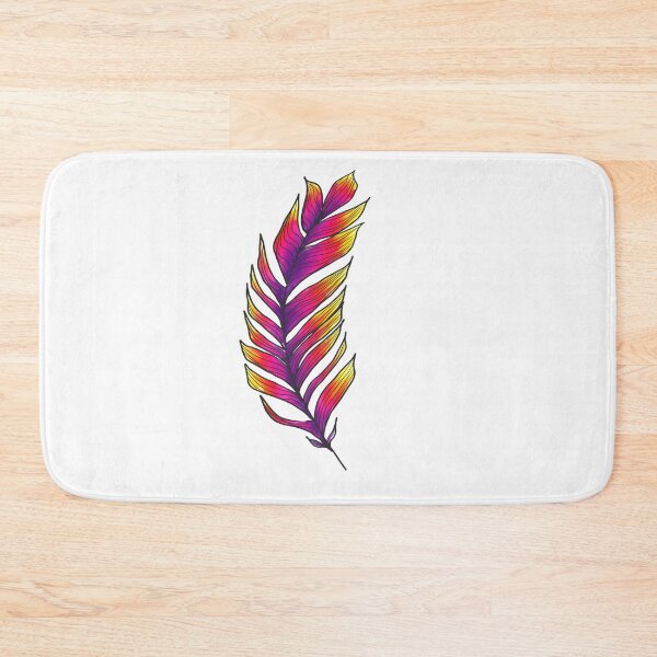 Item preview, Rainbow feather designed and sold by CreativePetlin.