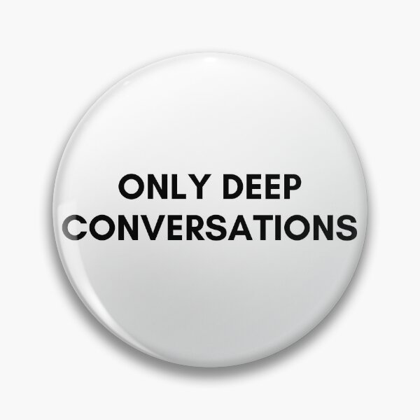 Item preview, ONLY DEEP CONVERSATIONS. We Are The Universe designed and sold by AlfaEcho.
