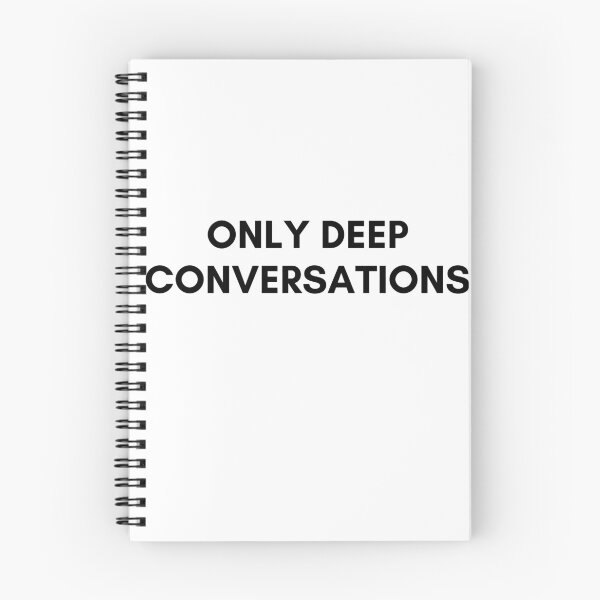 Item preview, ONLY DEEP CONVERSATIONS. We Are The Universe designed and sold by AlfaEcho.