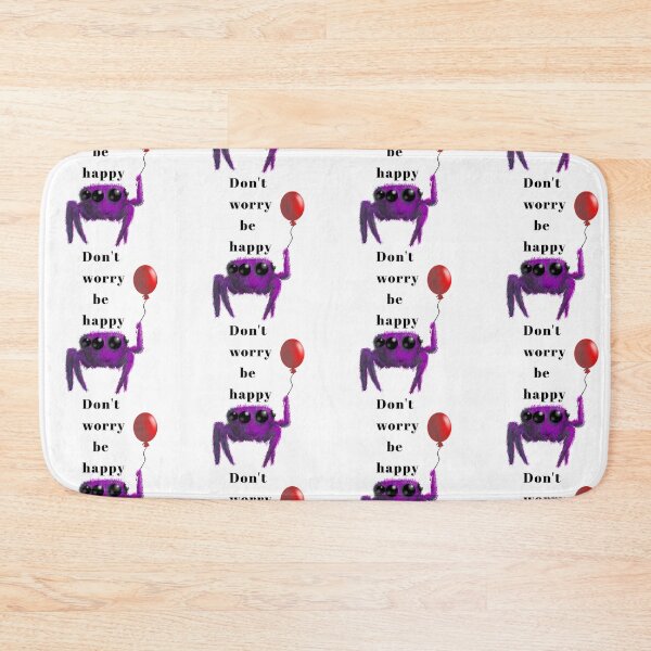 Item preview, Don't worry be happy spider designed and sold by CreativePetlin.