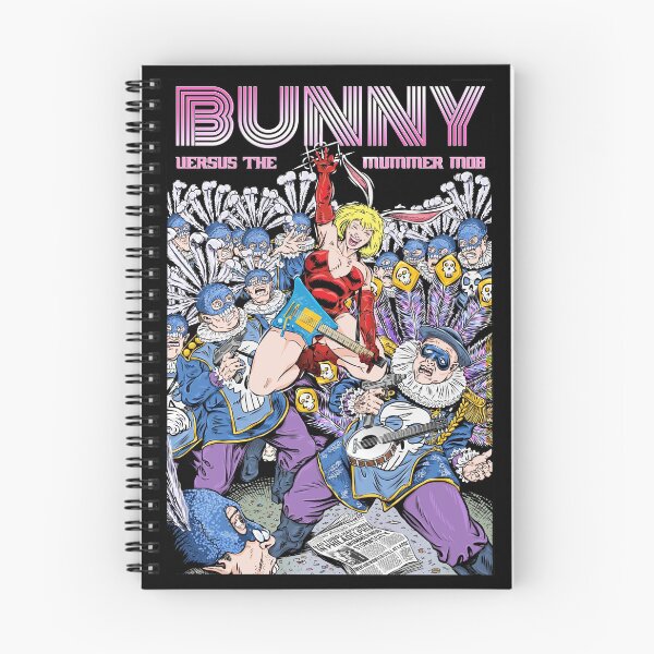 Item preview, Bunny vs the Mummer Mob designed and sold by Arthur Wendler.