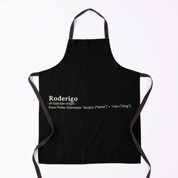 Item preview, Roderigo name etymology designed and sold by YourNameStory.