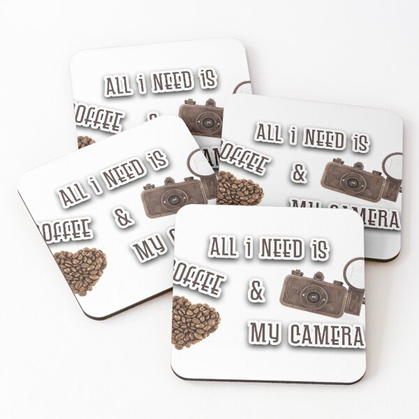 Item preview, All i need is coffee and my camera designed and sold by NBazilenco.