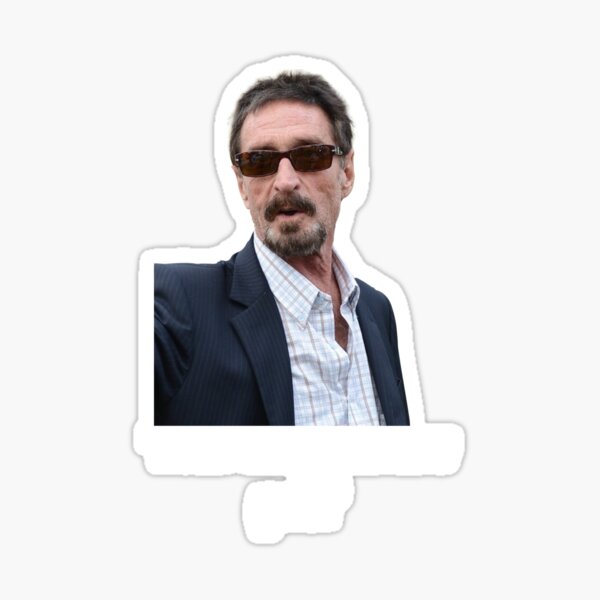 Item preview,  John Mcafee never die designed and sold by Mariocii.