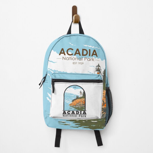 Item preview, Acadia National Park Bar Harbor Lighthouse Maine Vintage designed and sold by KrisSidDesigns.