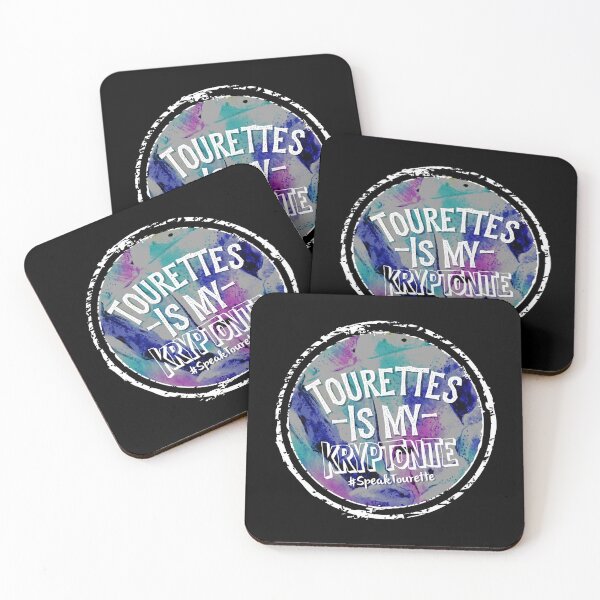 Item preview, Tourette’s Is My Kryptonite, Tourette Syndrome Awareness  designed and sold by MJDezigns.